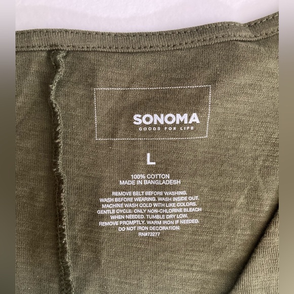 SONOMA | Women’s V-Neck Midi Dress - Picture 8 of 9